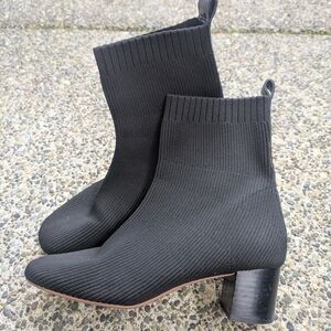Everlane Black The Glove Boot. Size 38